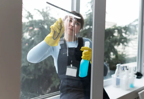 Nettoyage de vitres intérieures et extérieures à Genestelle